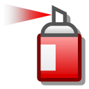toolbar - draw airbrush